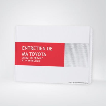 Toyota Maintenance Book | French