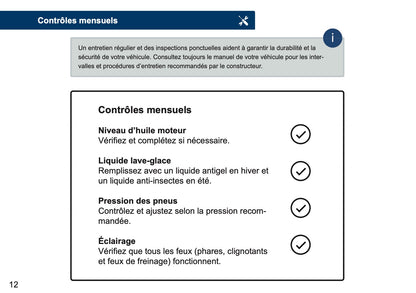 Volvo Maintenance Book | French