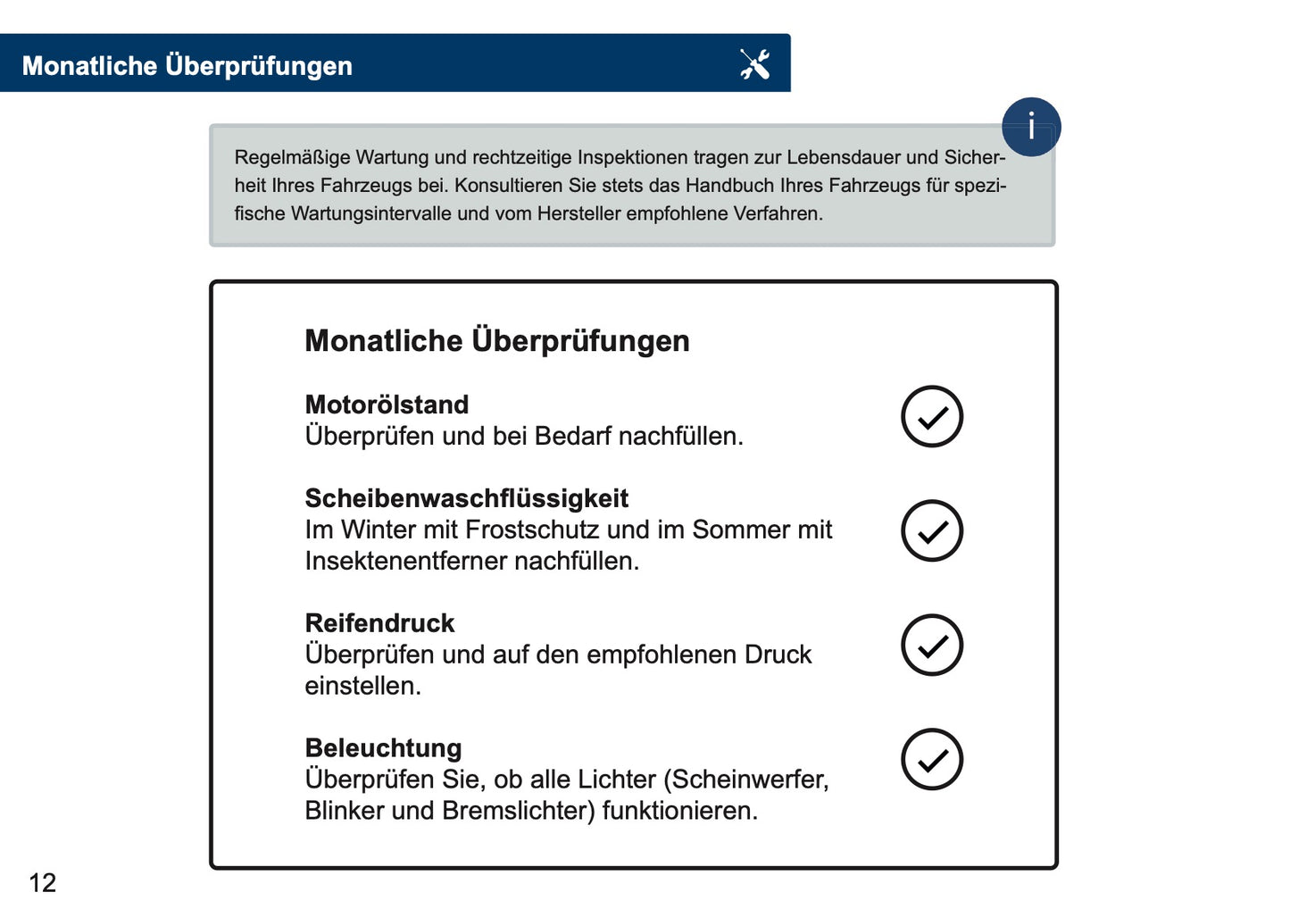 Serviceheft Volkswagen | Deutsch