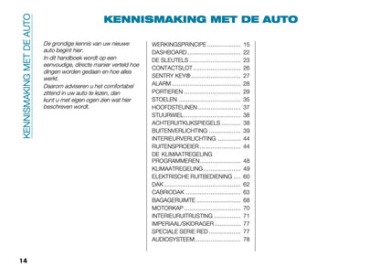 2024-2025 Abarth 500e Owner's Manual | Dutch
