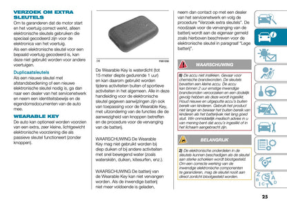 2024-2025 Abarth 500e Owner's Manual | Dutch