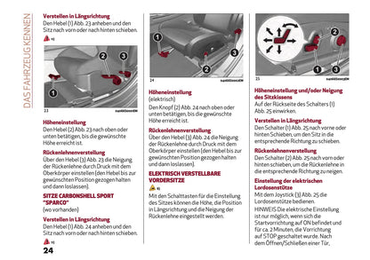 2022-2023 Alfa Romeo Giulia Bedienungsanleitung | Deutsch