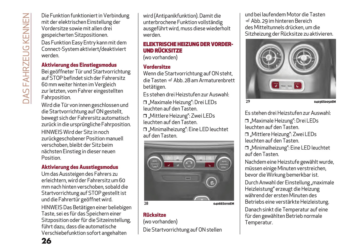 2022-2023 Alfa Romeo Giulia Bedienungsanleitung | Deutsch