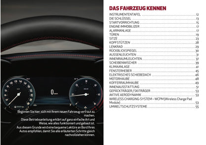 2023 Alfa Romeo Giulia Owner's Manual | German