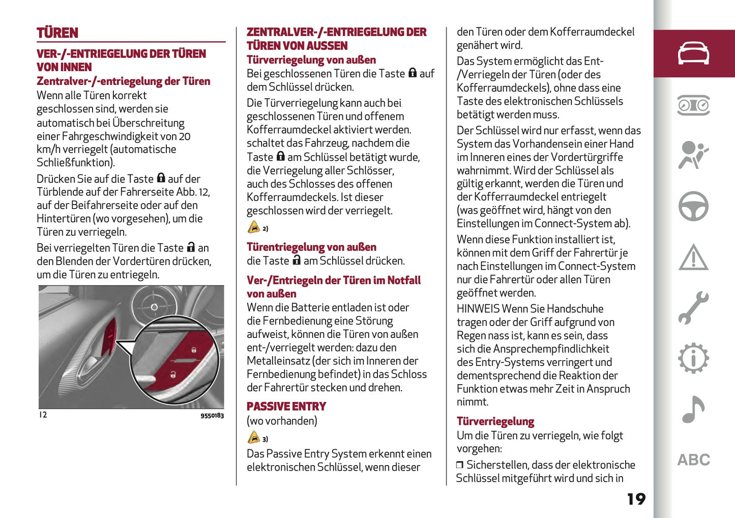 2023 Alfa Romeo Giulia Owner's Manual | German