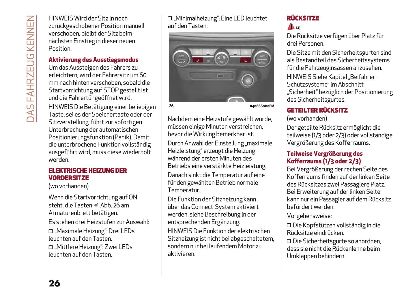 2023 Alfa Romeo Giulia Owner's Manual | German