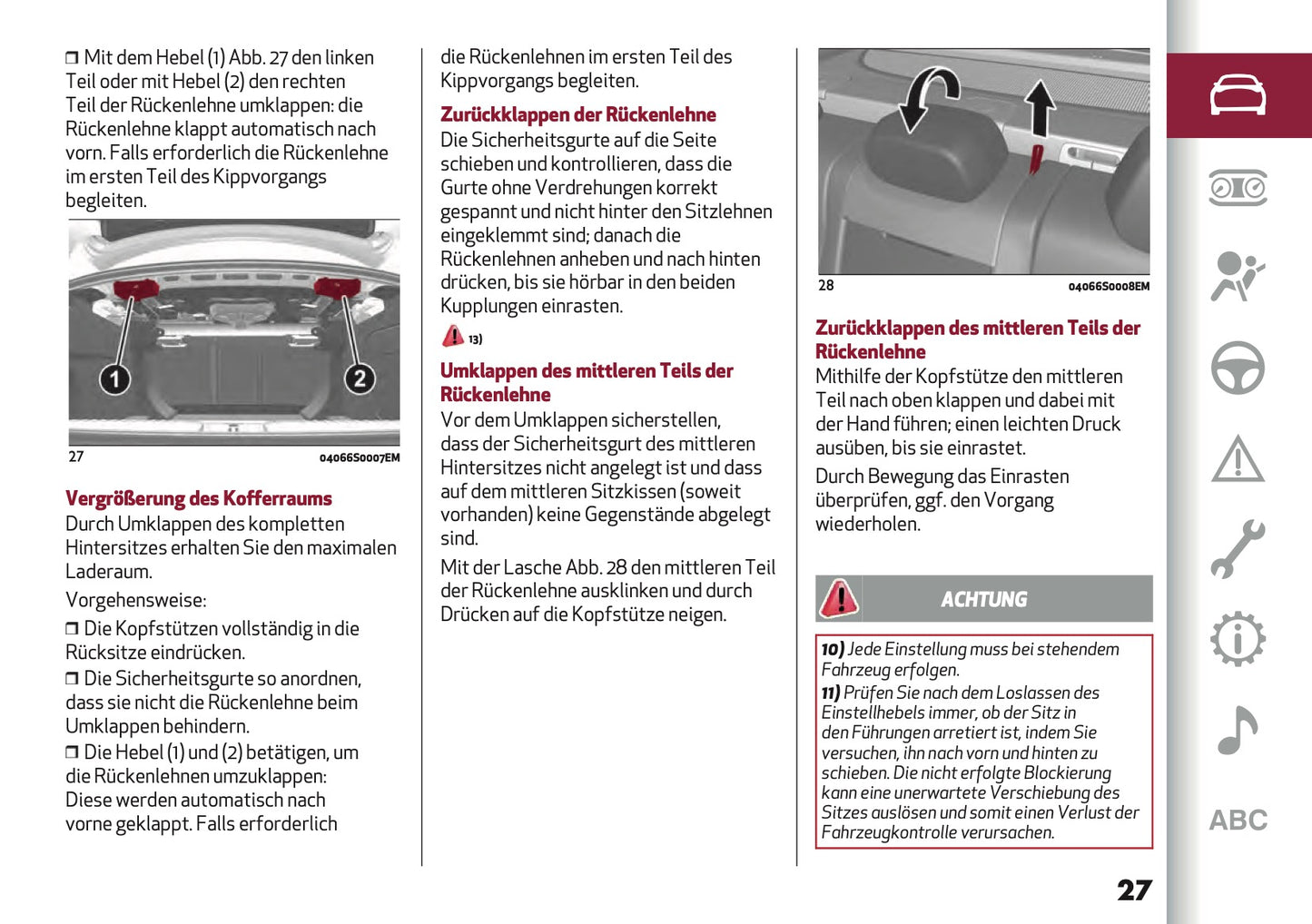 2023 Alfa Romeo Giulia Owner's Manual | German