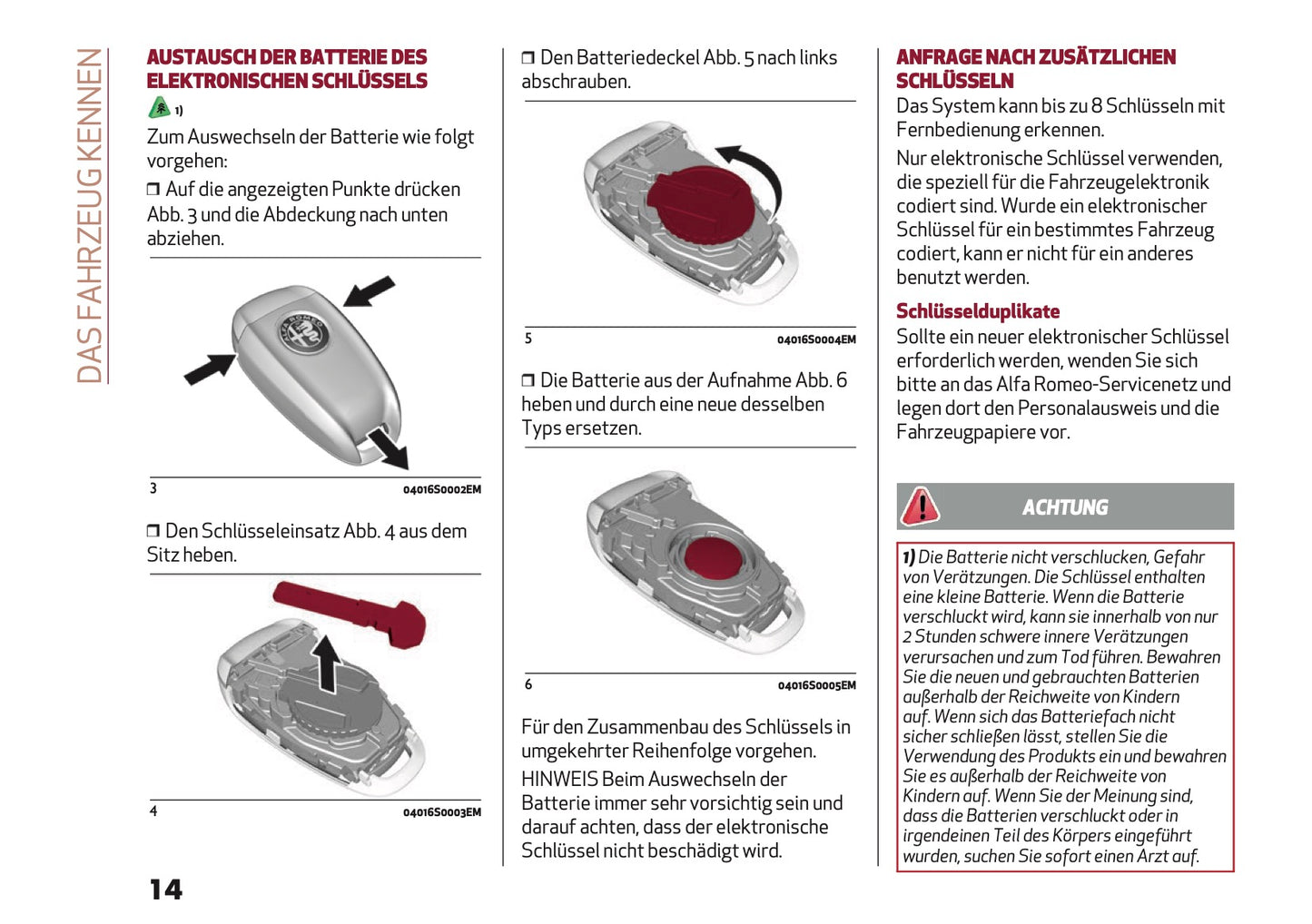 2024-2025 Alfa Romeo Giulia Owner's Manual | German