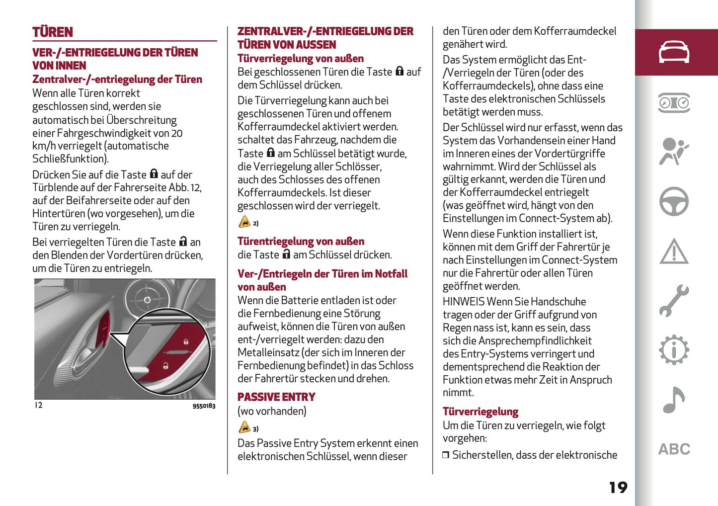 2024-2025 Alfa Romeo Giulia Owner's Manual | German