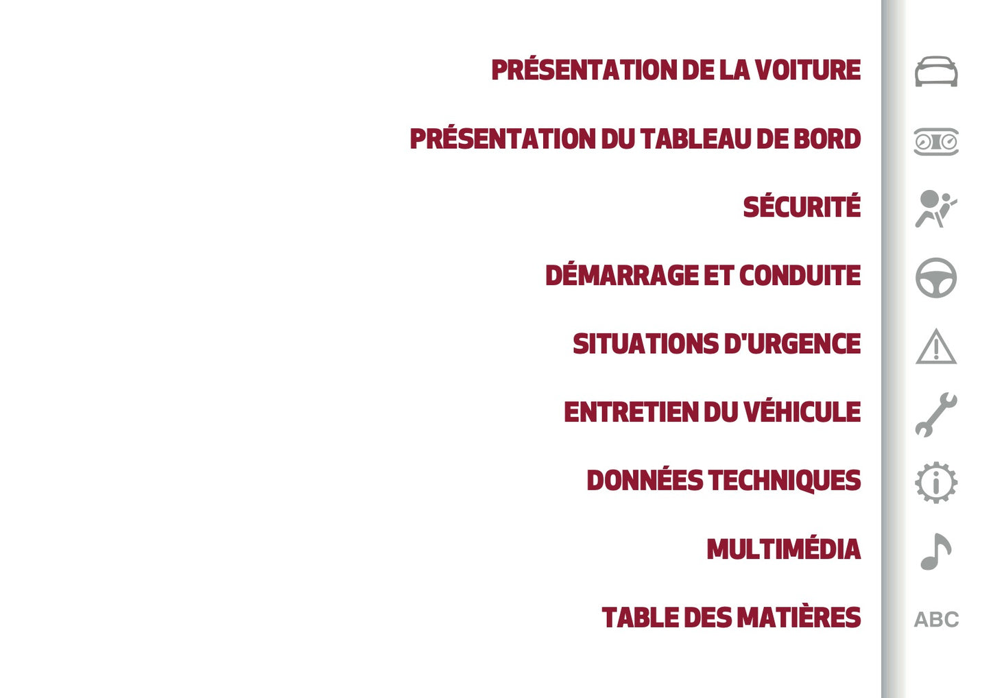 2023 Alfa Romeo Giulia Owner's Manual | French