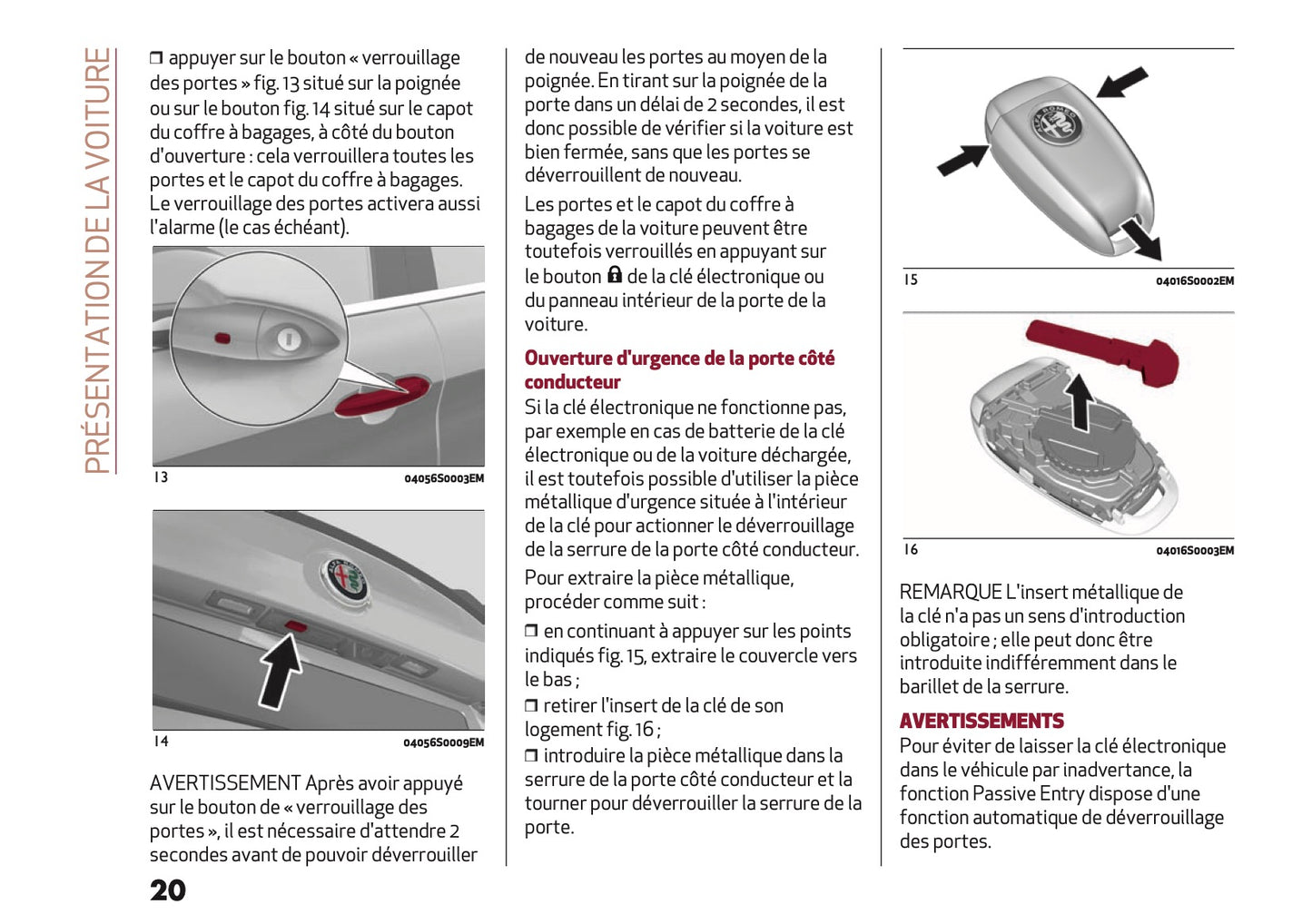 2026 Alfa Romeo Giulia Owner's Manual | French