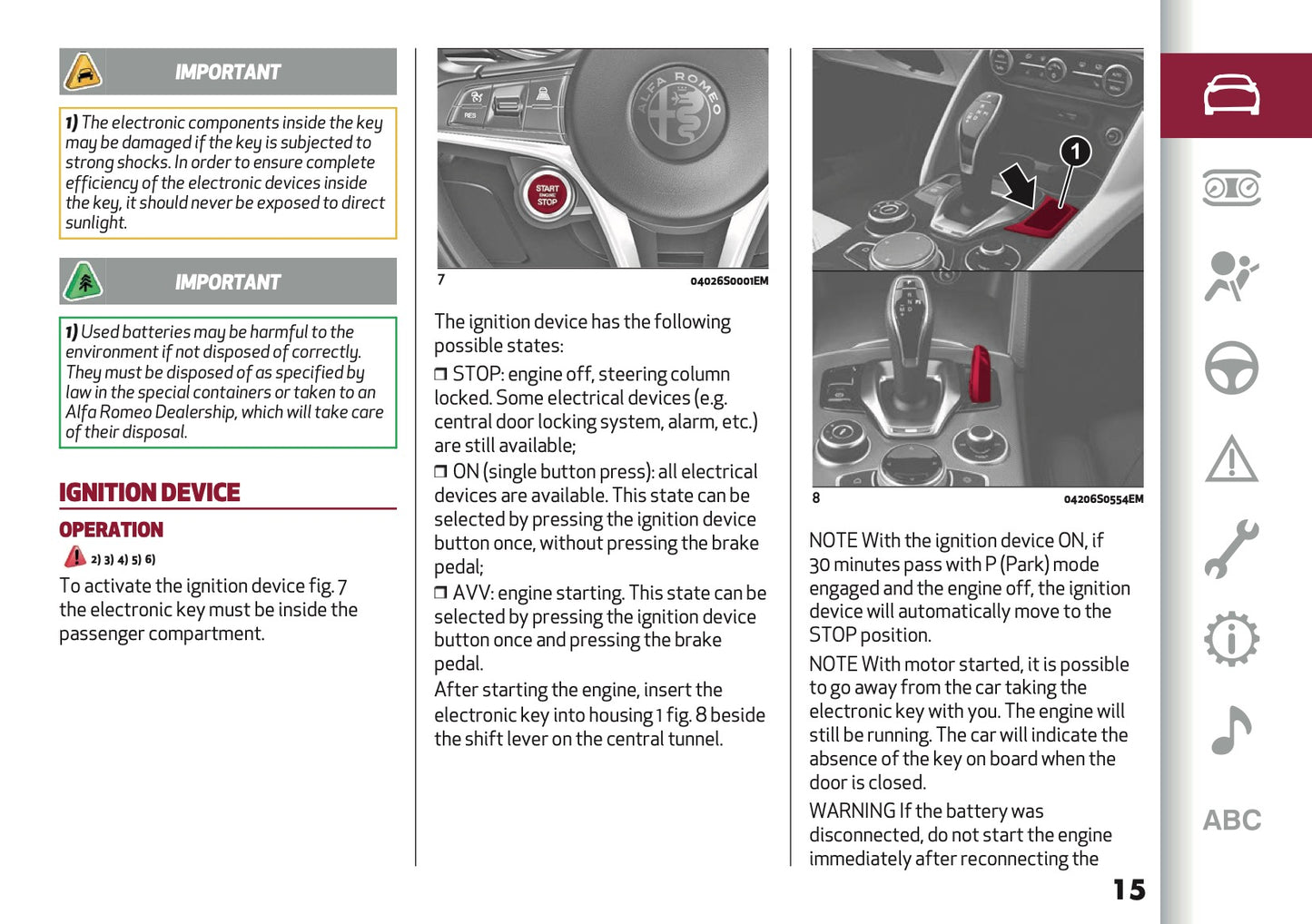 2024-2025 Alfa Romeo Giulia Owner's Manual | English