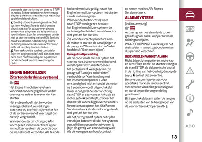 2020 Alfa Romeo Giulia Owner's Manual | Dutch