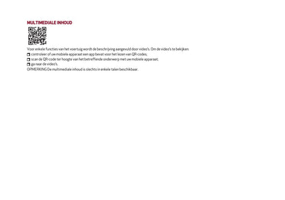 2020 Alfa Romeo Giulia Owner's Manual | Dutch