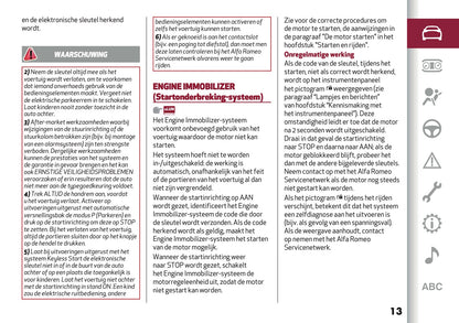 2020-2021 Alfa Romeo Giulia Owner's Manual | Dutch