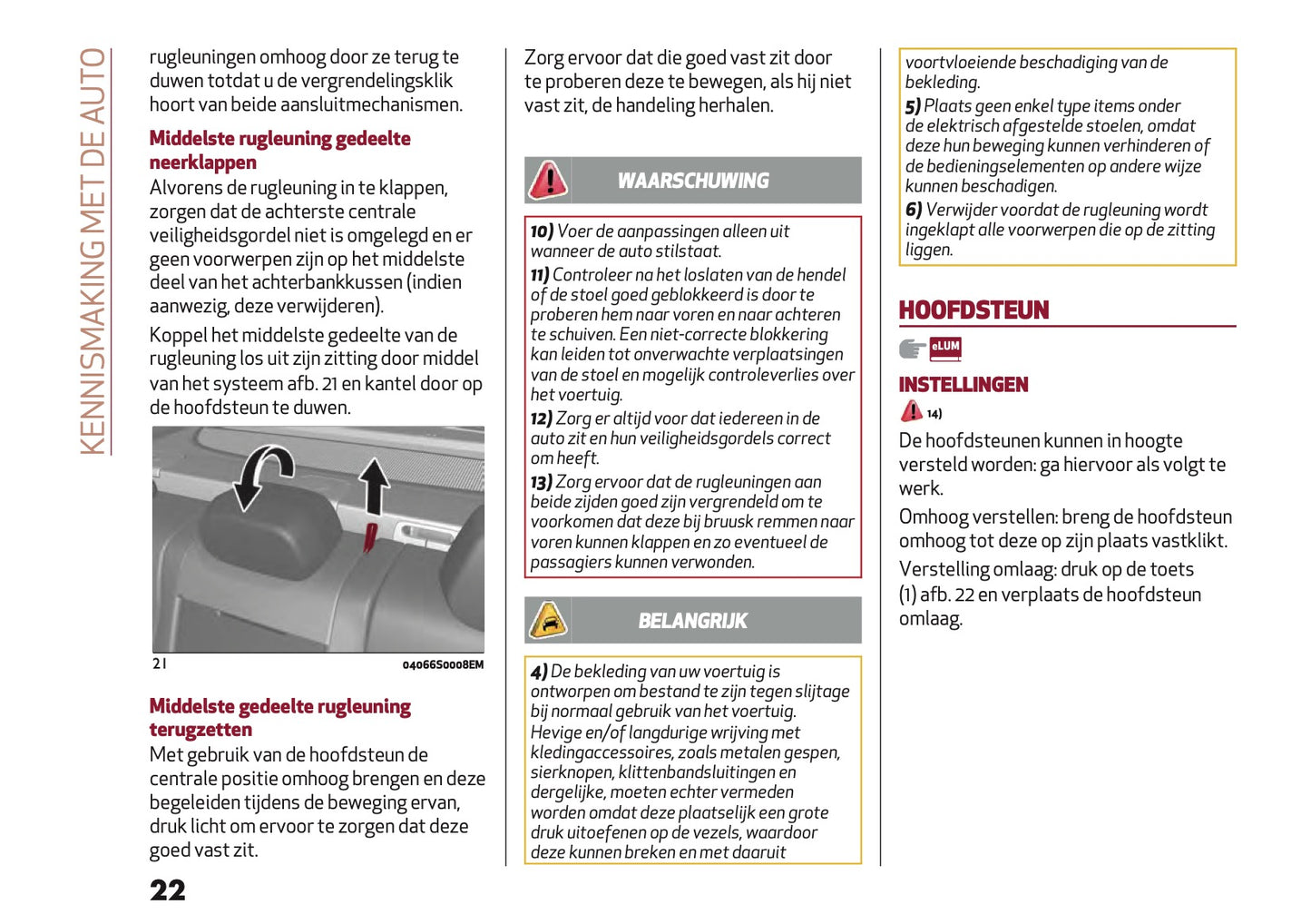 2020-2021 Alfa Romeo Giulia Owner's Manual | Dutch