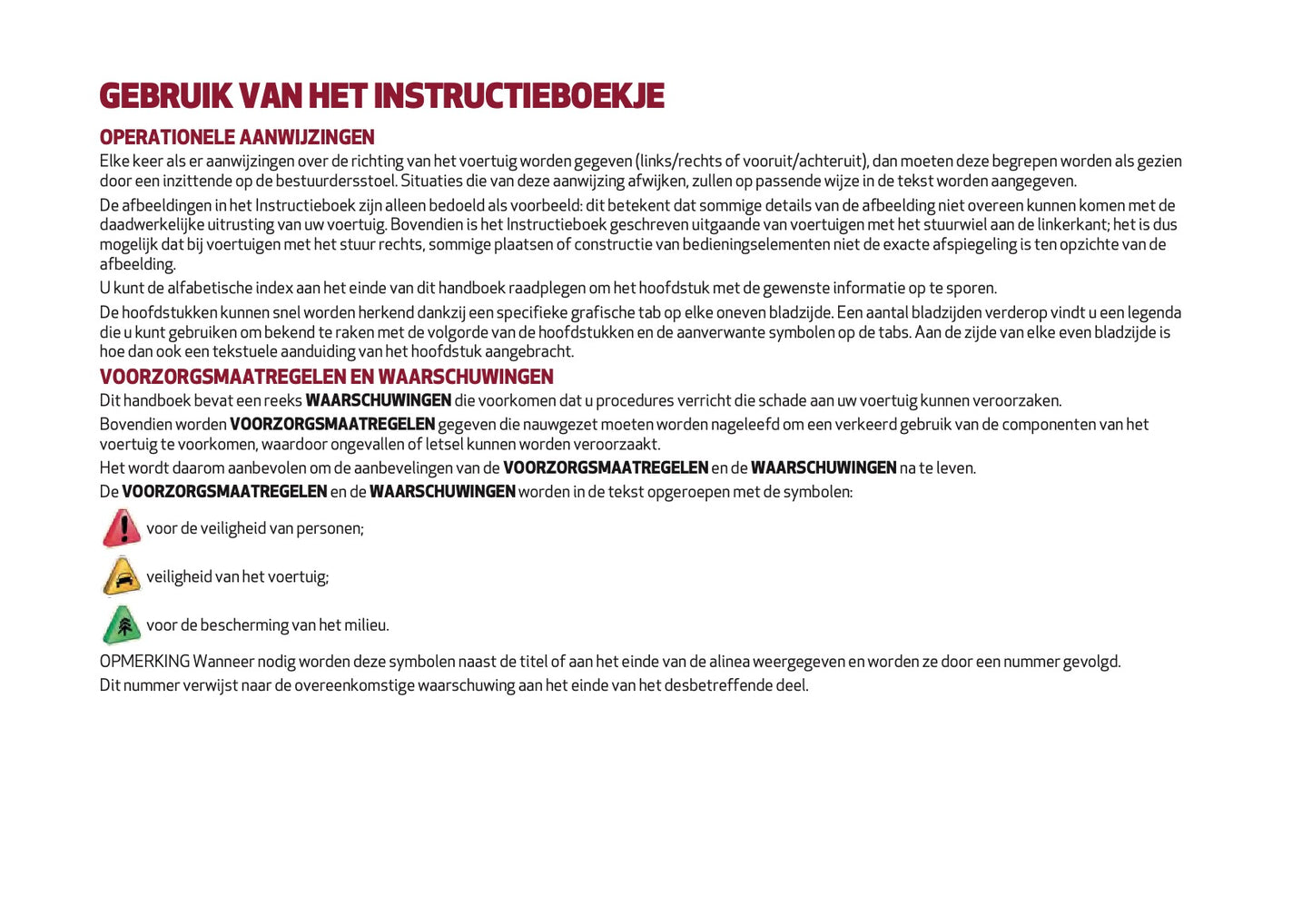 2020-2021 Alfa Romeo Giulia Owner's Manual | Dutch