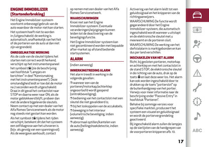 2023 Alfa Romeo Giulia Owner's Manual | Dutch