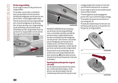 2024-2025 Alfa Romeo Giulia Owner's Manual | Dutch