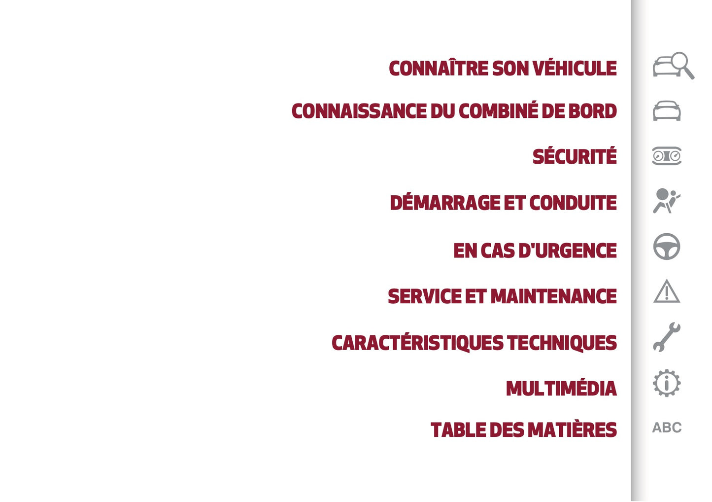 2025 Alfa Romeo Junior Owner's Manual | French