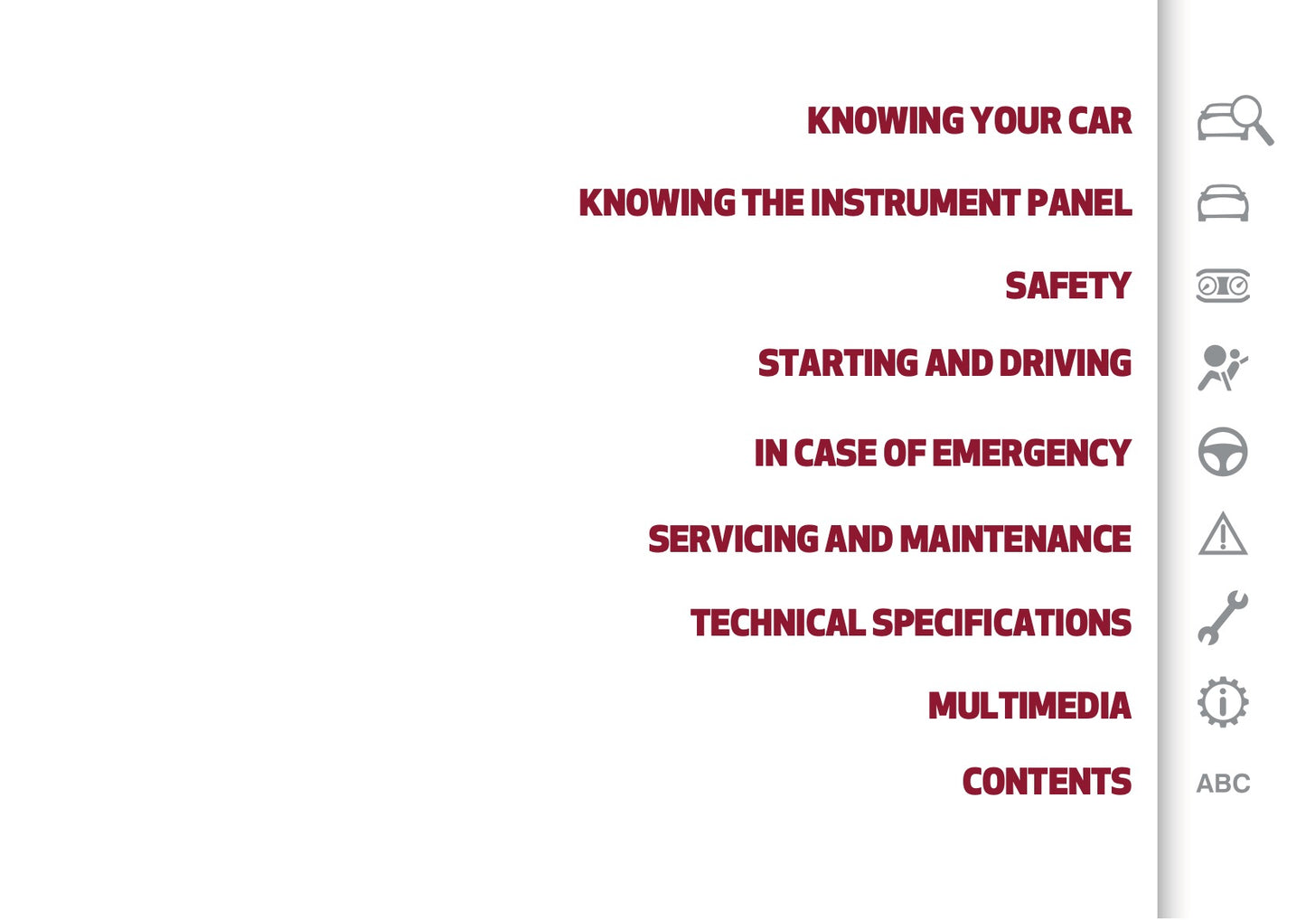 2026 Alfa Romeo Junior Owner's Manual | English