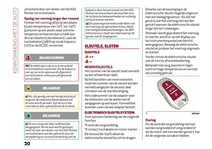 2025 Alfa Romeo Junior Owner's Manual | Dutch