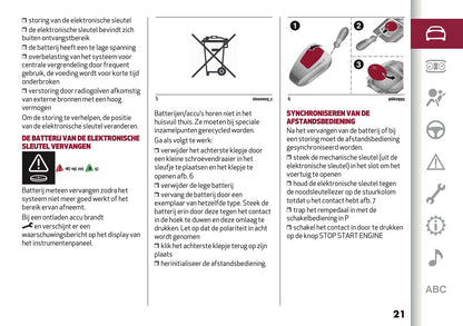 2025 Alfa Romeo Junior Owner's Manual | Dutch