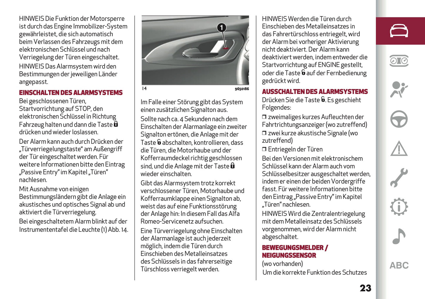 2024-2025 Alfa Romeo Tonale Bedienungsanleitung | Deutsch