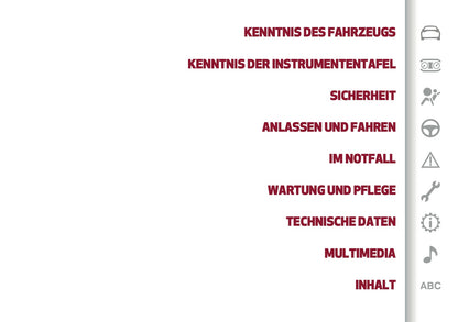 2024-2025 Alfa Romeo Tonale Bedienungsanleitung | Deutsch