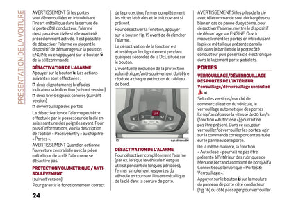 2024-2025 Alfa Romeo Tonale Owner's Manual | French