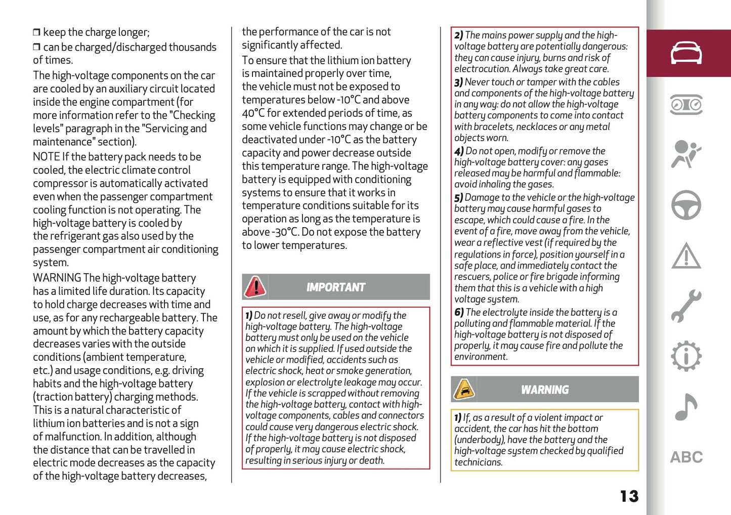 2024-2025 Alfa Romeo Tonale Owner's Manual | English