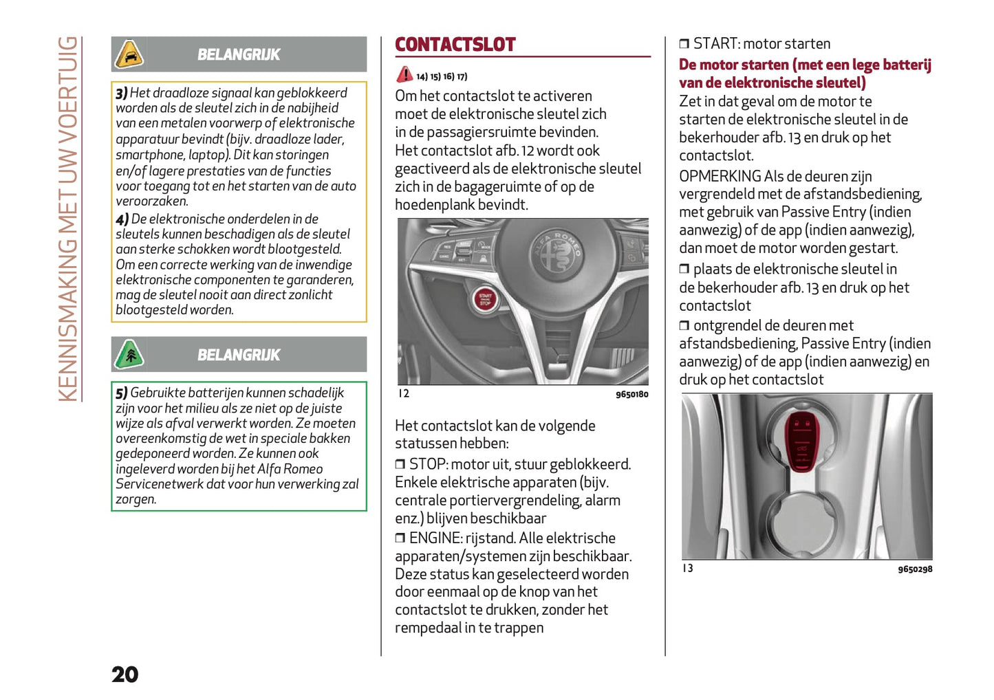 2024-2025 Alfa Romeo Tonale Owner's Manual | Dutch