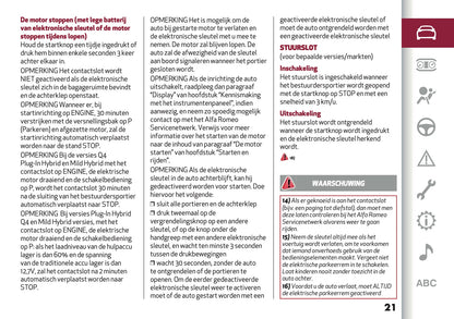 2024-2025 Alfa Romeo Tonale Owner's Manual | Dutch