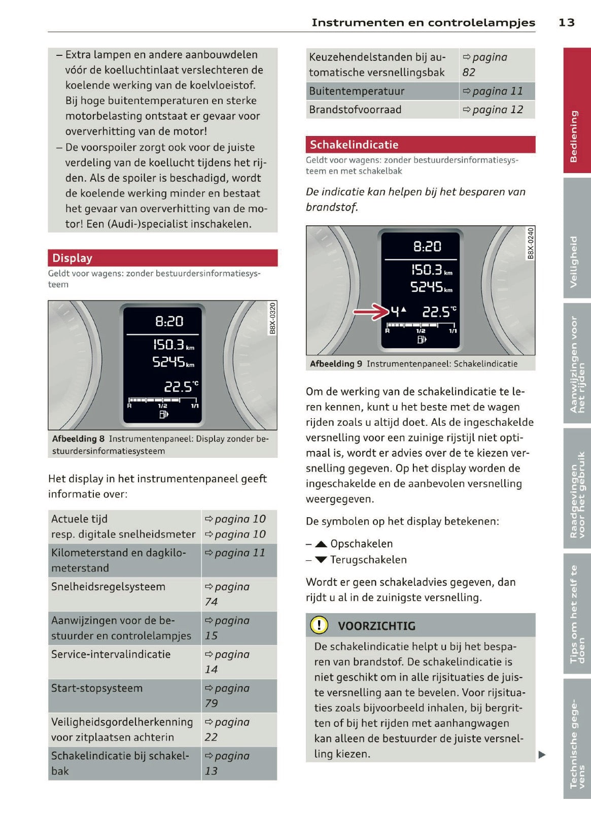 2012 Audi A1 Owner's Manual | Dutch