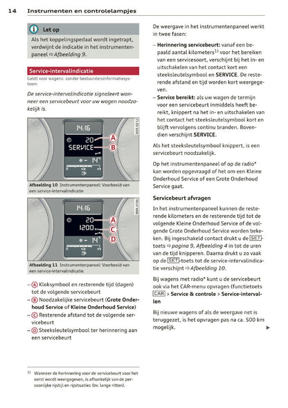 2012 Audi A1 Owner's Manual | Dutch
