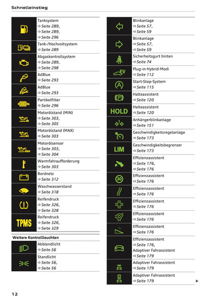 2025-2026 Audi A3 Owner's Manual | German