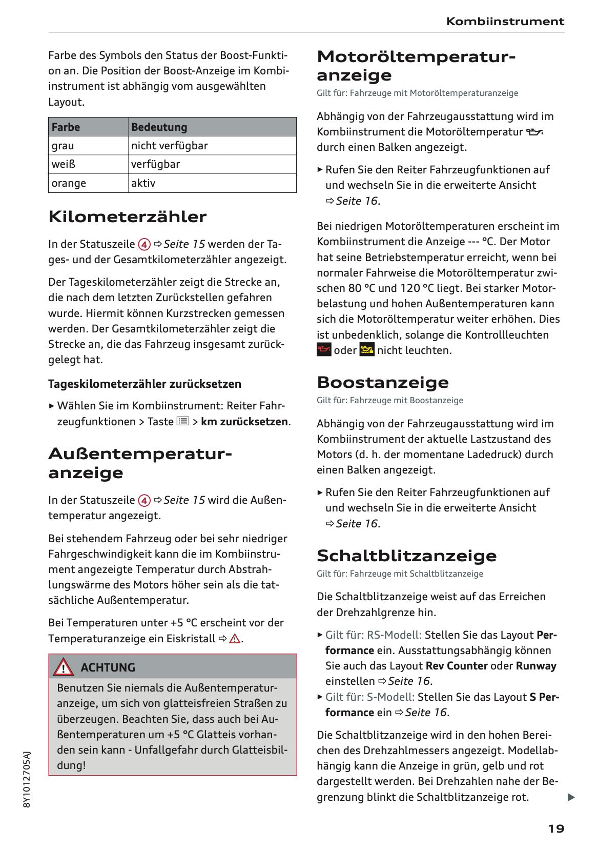 2025-2026 Audi A3 Owner's Manual | German