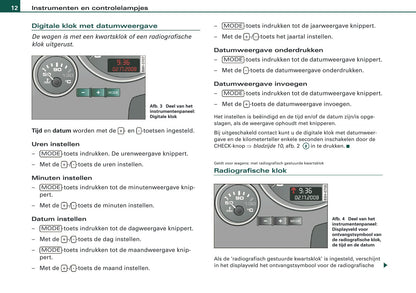 2007-2008 Audi A4 Cabriolet Owner's Manual | Dutch