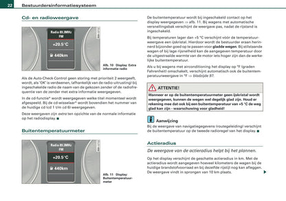 2007-2008 Audi A4 Cabriolet Owner's Manual | Dutch