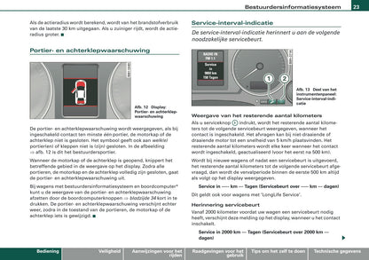 2007-2008 Audi A4 Cabriolet Owner's Manual | Dutch