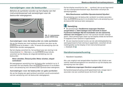 2007-2008 Audi A4 Cabriolet Owner's Manual | Dutch