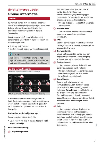 2021-2022 Audi A4 Owner's Manual | Dutch