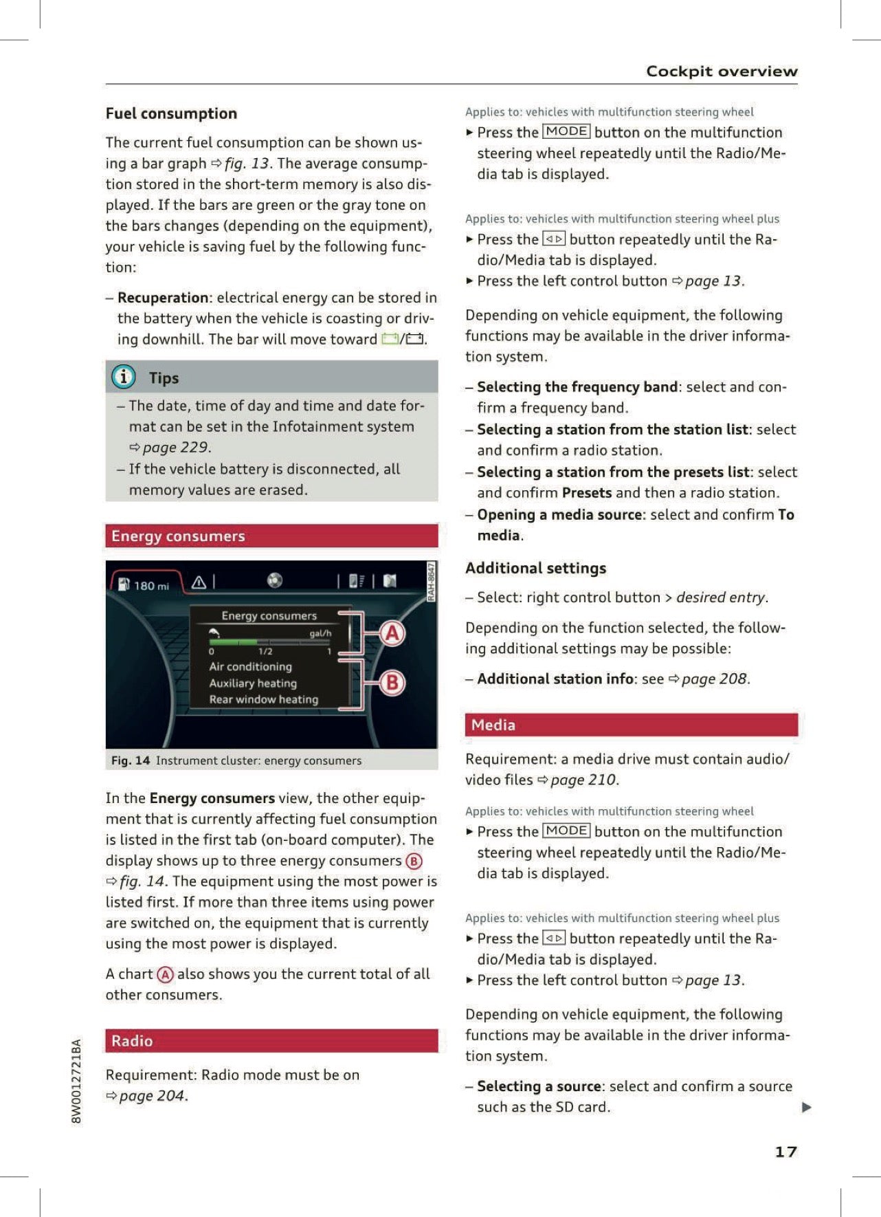2017 Audi A4 Owner's Manual | English US