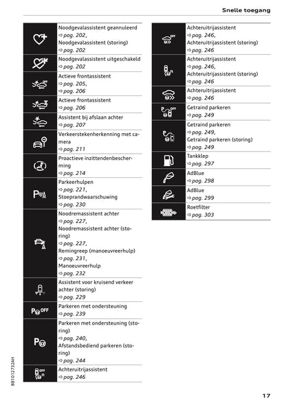 2026 Audi A5 Owner's Manual | Dutch