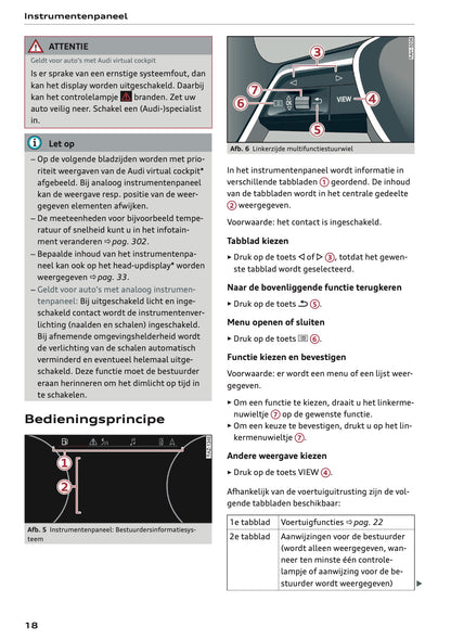 2022-2023 Audi A6 Owner's Manual | Dutch