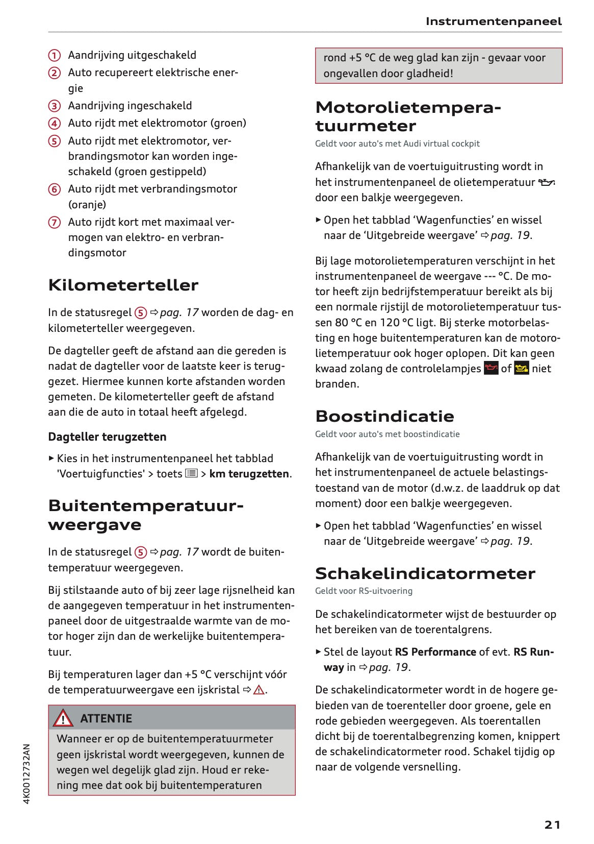 2022-2023 Audi A6 Owner's Manual | Dutch