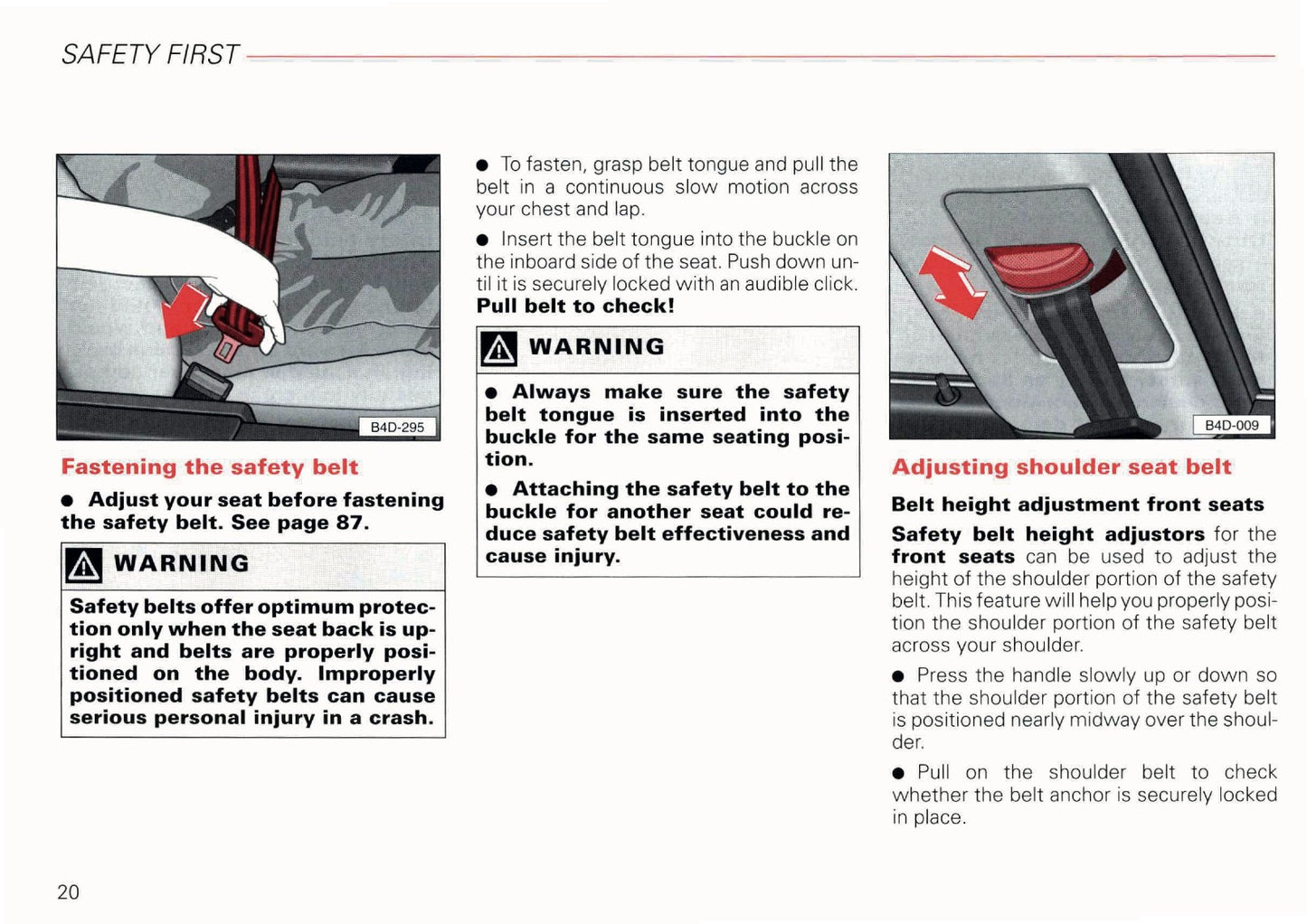 2002 Audi A6 Avant Owner's Manual | English US