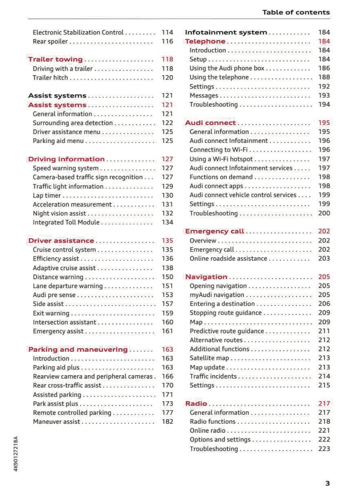 2024 Audi A7 Owner's Manual | English US