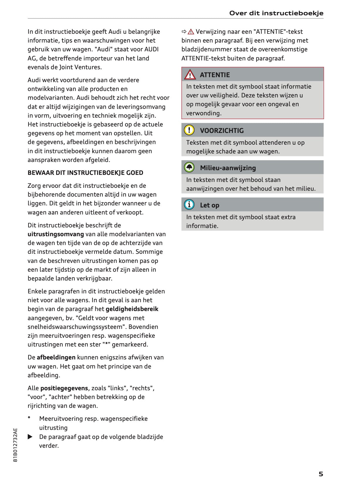 2022 Audi Q2 Owner's Manual | Dutch