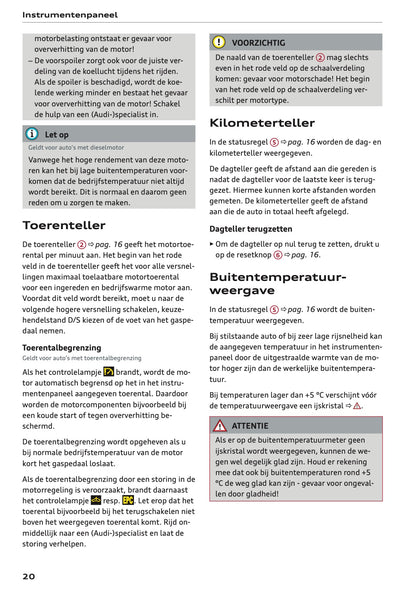 2023-2024 Audi Q2 Owner's Manual | Dutch